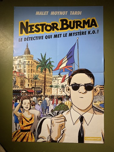 Affiche nestor burma malet - nestor,