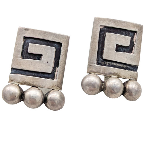 Orecchini vintage argento