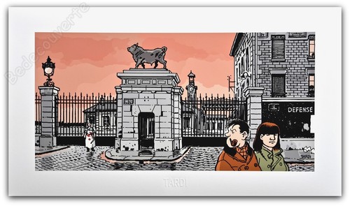 Affiche jacques tardi - affiche,